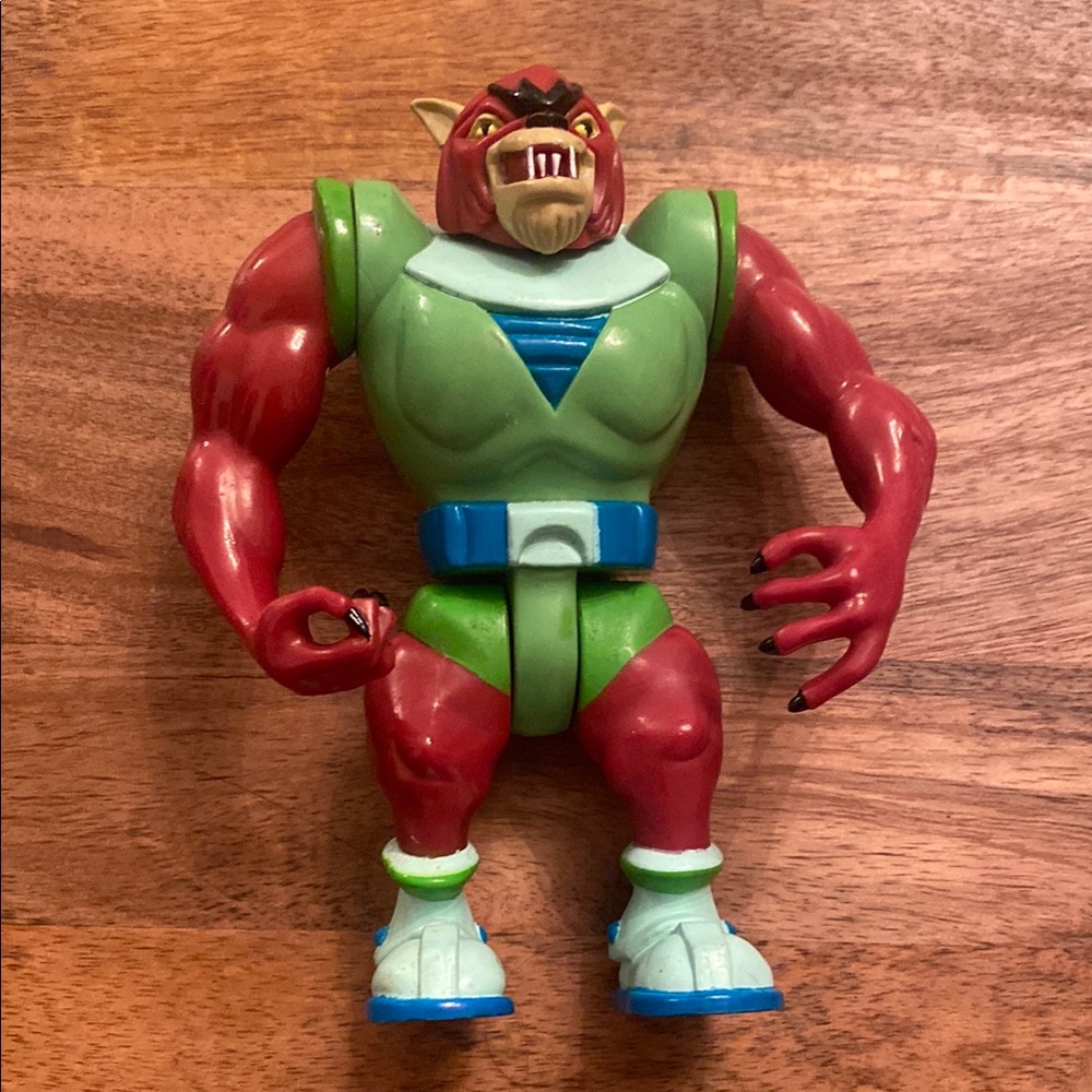 Vintage 1985 Filmations Ghostbusters FANGSTER 5.5" Werewolf Figure Schaper